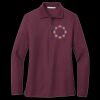 Women's Silk Touch Long Sleeve Polo Thumbnail