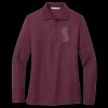 Women's Silk Touch Long Sleeve Polo Thumbnail