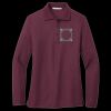 Women's Silk Touch Long Sleeve Polo Thumbnail
