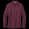 Women's Silk Touch Long Sleeve Polo Thumbnail