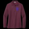 Women's Silk Touch Long Sleeve Polo Thumbnail