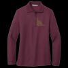Women's Silk Touch Long Sleeve Polo Thumbnail