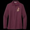 Women's Silk Touch Long Sleeve Polo Thumbnail