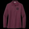 Women's Silk Touch Long Sleeve Polo Thumbnail