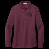 Women's Silk Touch Long Sleeve Polo Thumbnail
