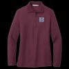 Women's Silk Touch Long Sleeve Polo Thumbnail