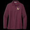 Women's Silk Touch Long Sleeve Polo Thumbnail