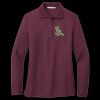 Women's Silk Touch Long Sleeve Polo Thumbnail