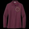 Women's Silk Touch Long Sleeve Polo Thumbnail