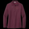 Women's Silk Touch Long Sleeve Polo Thumbnail
