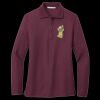 Women's Silk Touch Long Sleeve Polo Thumbnail