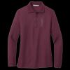 Women's Silk Touch Long Sleeve Polo Thumbnail