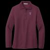 Women's Silk Touch Long Sleeve Polo Thumbnail
