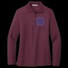 Women's Silk Touch Long Sleeve Polo Thumbnail