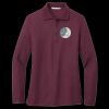 Women's Silk Touch Long Sleeve Polo Thumbnail