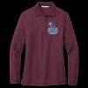 Women's Silk Touch Long Sleeve Polo Thumbnail