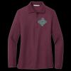 Women's Silk Touch Long Sleeve Polo Thumbnail