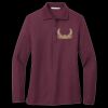 Women's Silk Touch Long Sleeve Polo Thumbnail