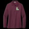 Women's Silk Touch Long Sleeve Polo Thumbnail