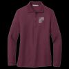 Women's Silk Touch Long Sleeve Polo Thumbnail