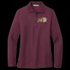 Women's Silk Touch Long Sleeve Polo Thumbnail