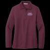 Women's Silk Touch Long Sleeve Polo Thumbnail