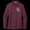 Women's Silk Touch Long Sleeve Polo Thumbnail