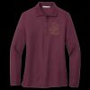 Women's Silk Touch Long Sleeve Polo Thumbnail
