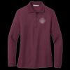 Women's Silk Touch Long Sleeve Polo Thumbnail