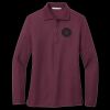 Women's Silk Touch Long Sleeve Polo Thumbnail
