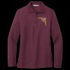 Women's Silk Touch Long Sleeve Polo Thumbnail