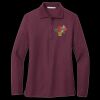 Women's Silk Touch Long Sleeve Polo Thumbnail