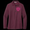 Women's Silk Touch Long Sleeve Polo Thumbnail