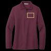 Women's Silk Touch Long Sleeve Polo Thumbnail