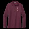 Women's Silk Touch Long Sleeve Polo Thumbnail