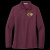 Women's Silk Touch Long Sleeve Polo Thumbnail