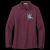 Women's Silk Touch Long Sleeve Polo Thumbnail