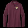 Women's Silk Touch Long Sleeve Polo Thumbnail