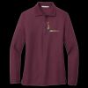 Women's Silk Touch Long Sleeve Polo Thumbnail