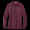 Women's Silk Touch Long Sleeve Polo Thumbnail
