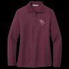 Women's Silk Touch Long Sleeve Polo Thumbnail