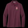 Women's Silk Touch Long Sleeve Polo Thumbnail
