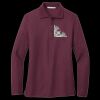 Women's Silk Touch Long Sleeve Polo Thumbnail