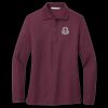 Women's Silk Touch Long Sleeve Polo Thumbnail