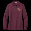 Women's Silk Touch Long Sleeve Polo Thumbnail
