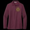 Women's Silk Touch Long Sleeve Polo Thumbnail
