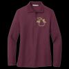 Women's Silk Touch Long Sleeve Polo Thumbnail