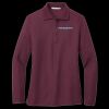 Women's Silk Touch Long Sleeve Polo Thumbnail