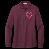 Women's Silk Touch Long Sleeve Polo Thumbnail
