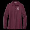 Women's Silk Touch Long Sleeve Polo Thumbnail